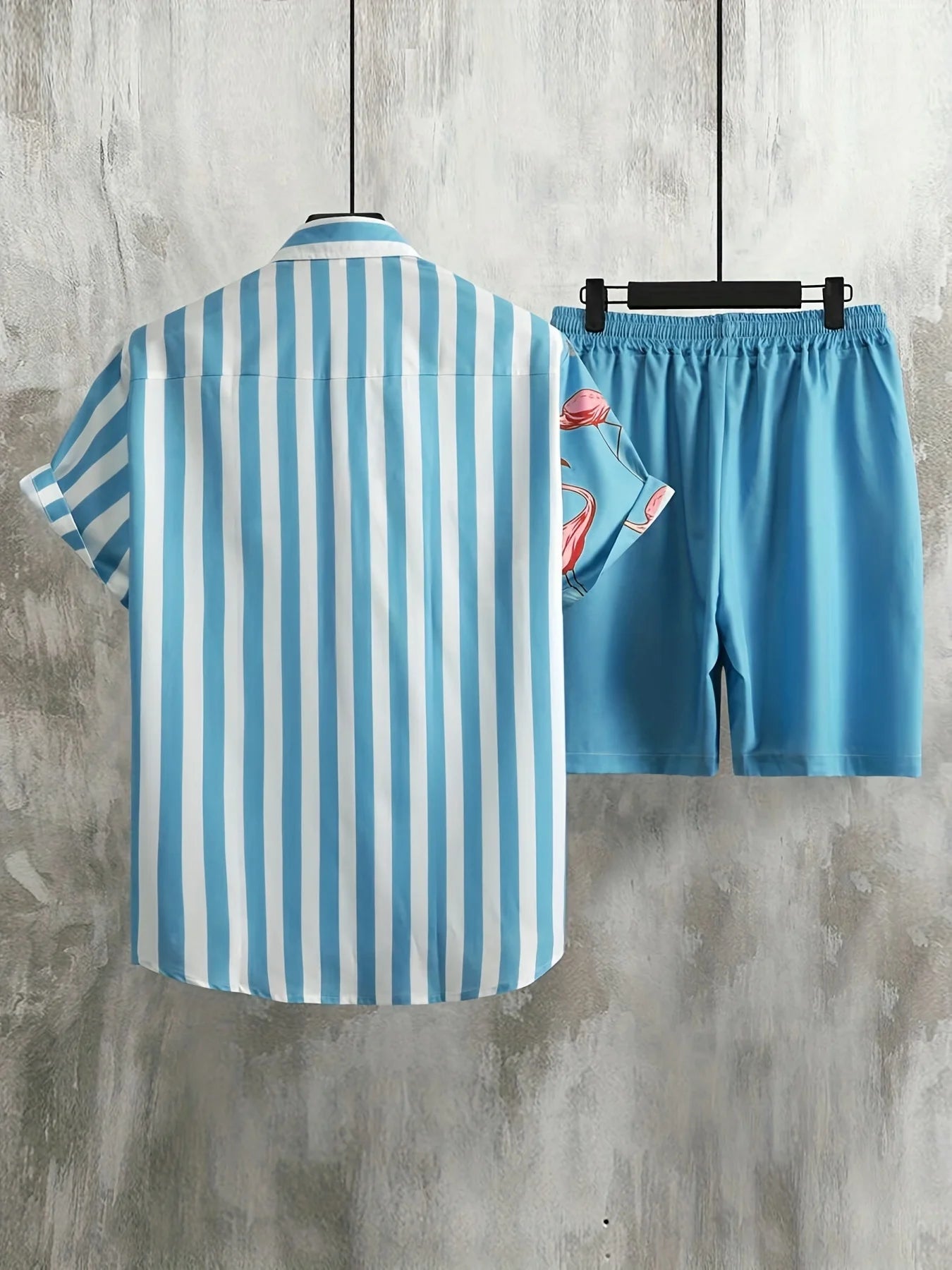 Conjunto Camisa + Short Flamingo