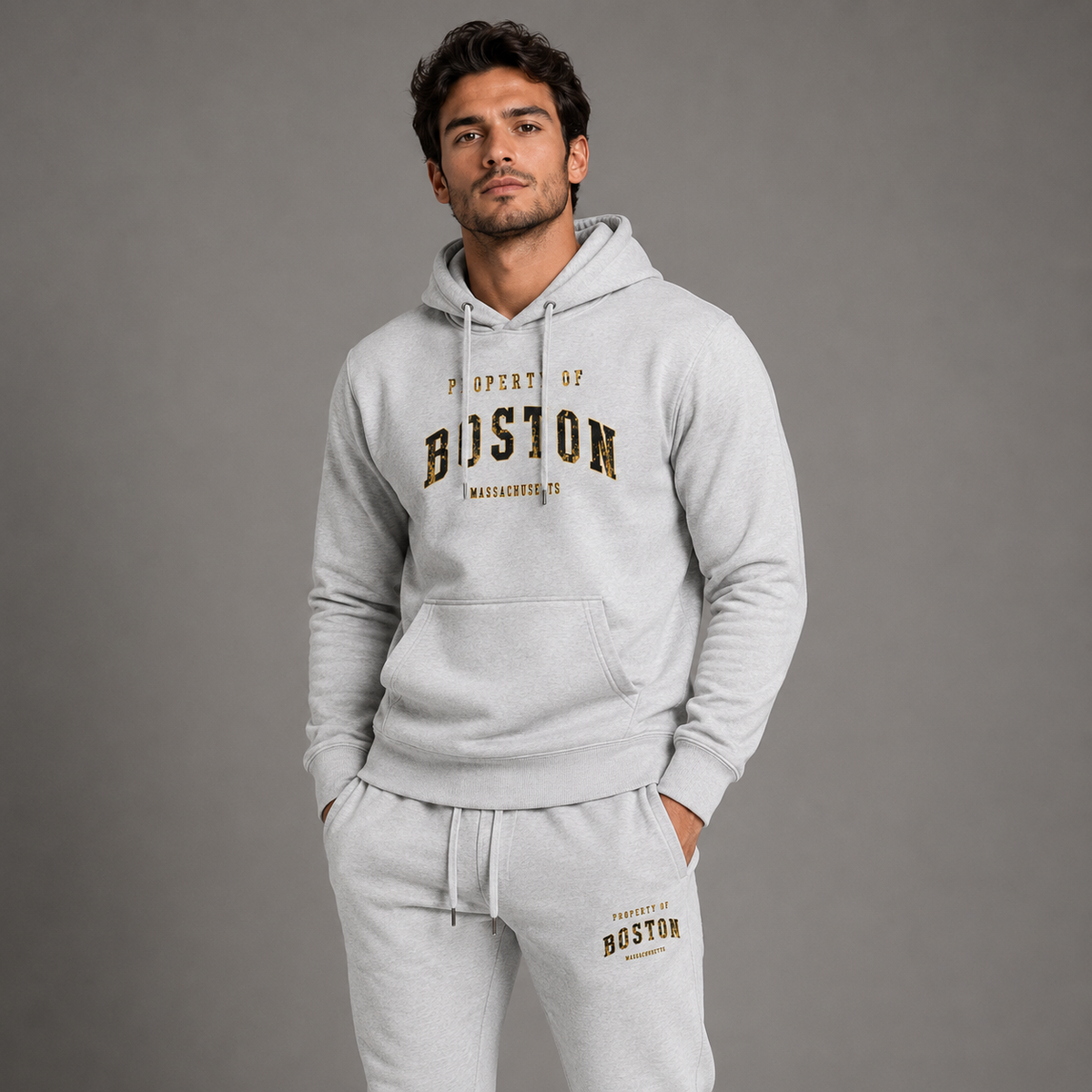 Conjunto Moletom Boston City