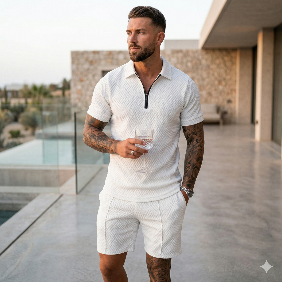 Conjunto Camisa + Short Casual Classic