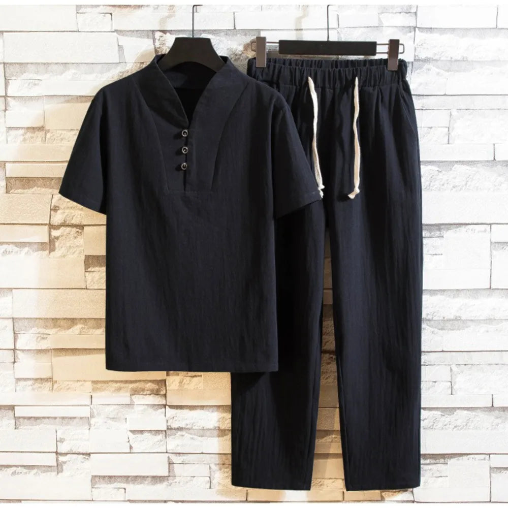 Conjunto em Linho - Camisa e Calça Venture