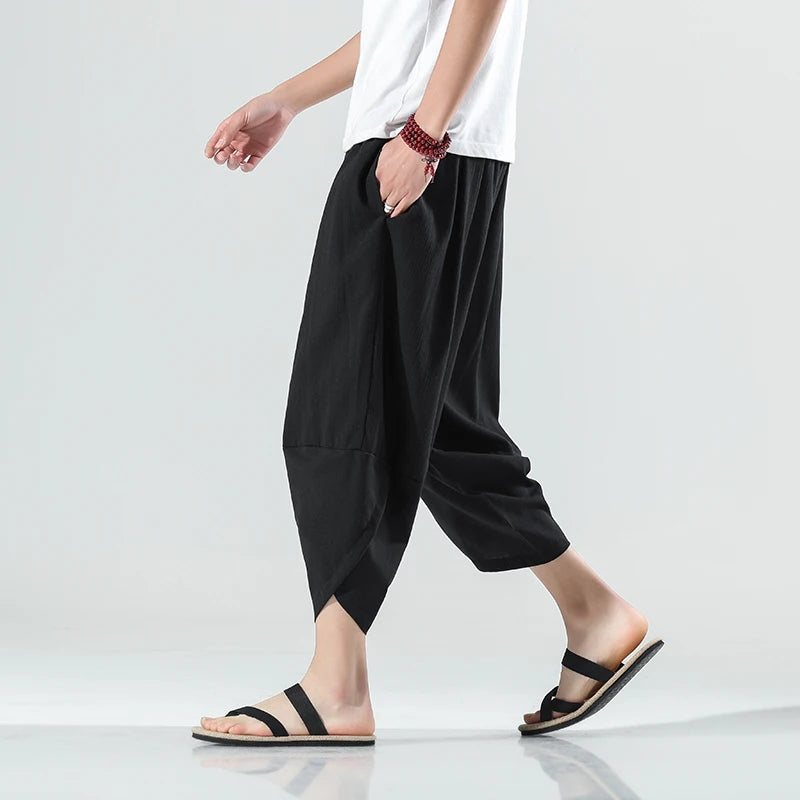 Calça de Linho Wid Leg