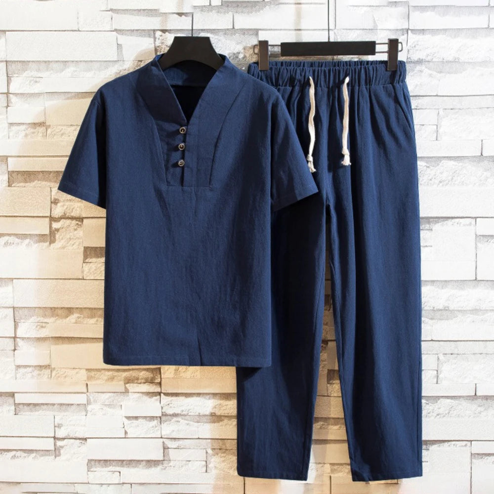 Conjunto em Linho - Camisa e Calça Venture