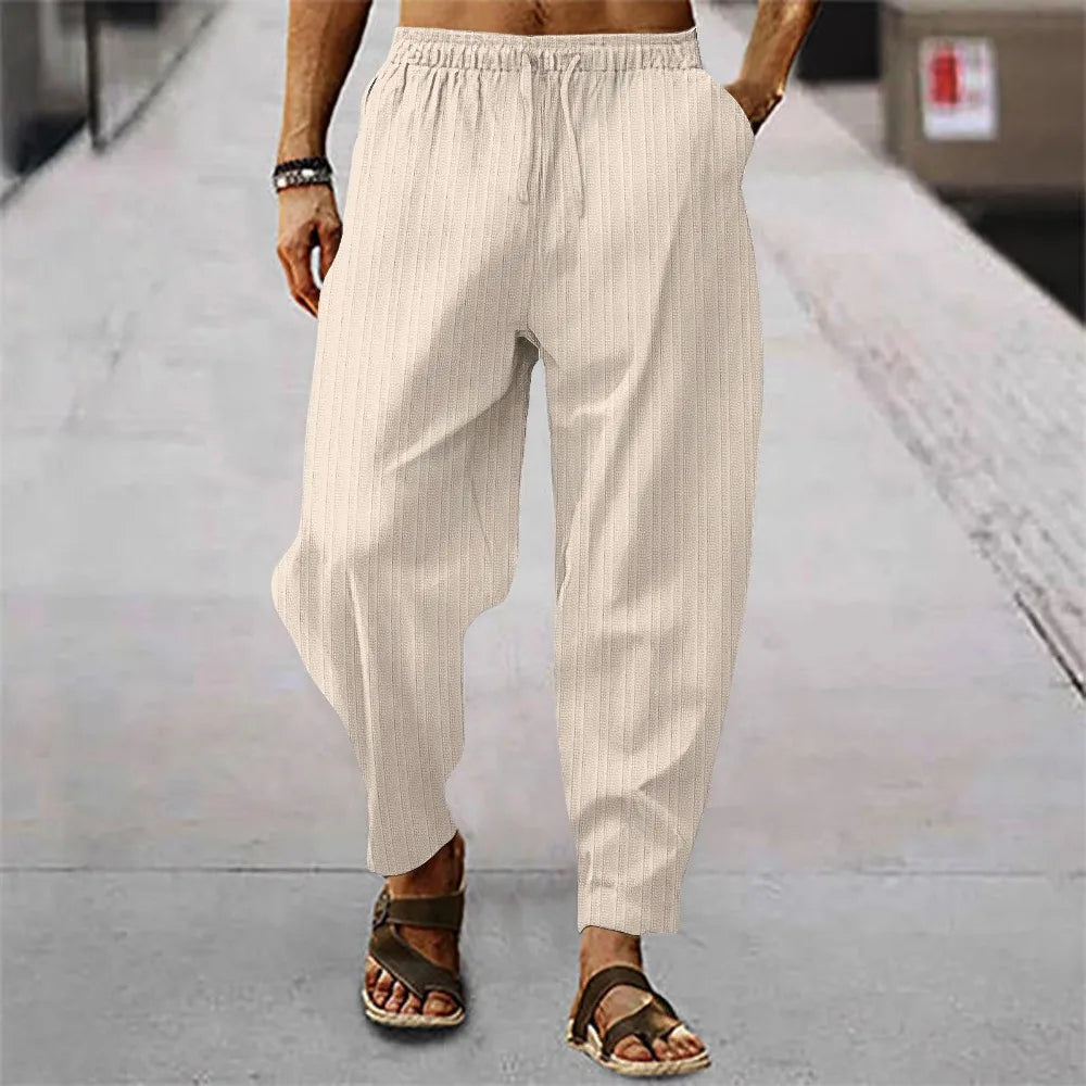 Calça de Linho Korean