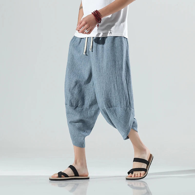 Calça de Linho Wid Leg