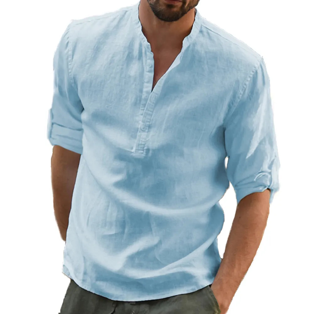 Camisa Casual de Linho KB