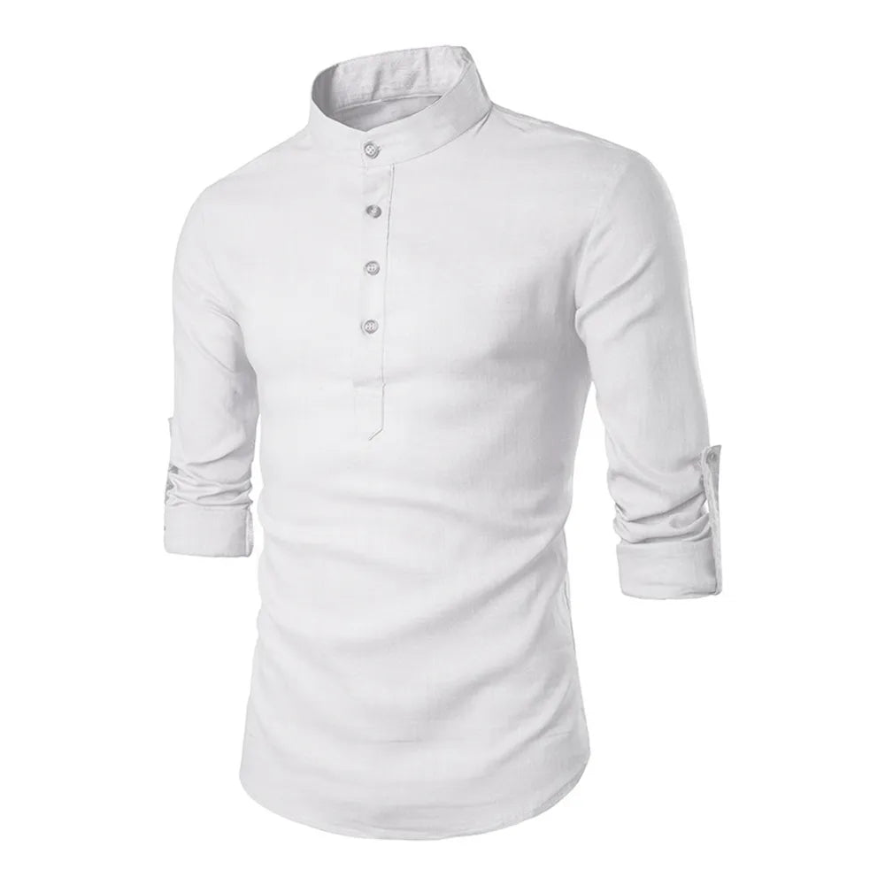 Camisa Casual de Linho KB