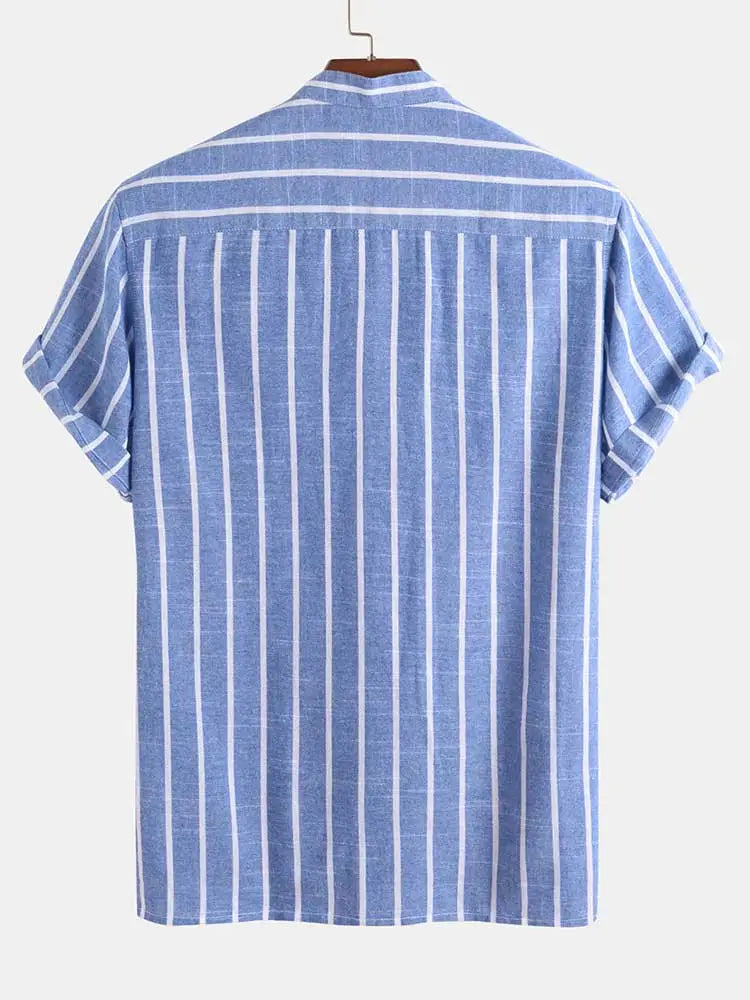 Camisa Havaiana Blue Listed