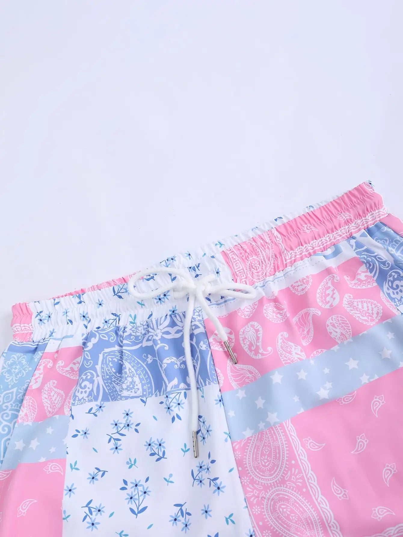 Conjunto Camisa + Short Pink Geometric