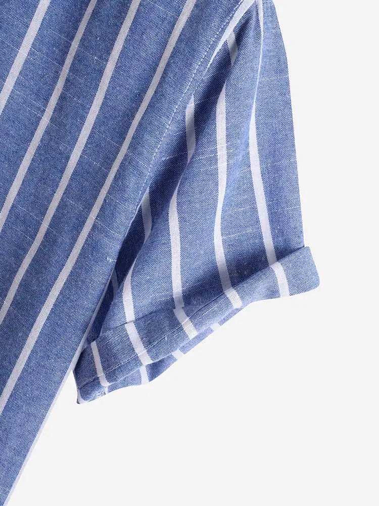 Camisa Havaiana Blue Listed