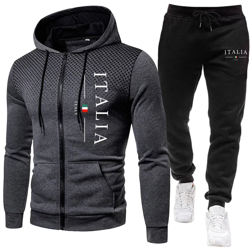 Conjunto Moletom Itália Bleu