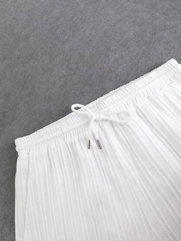 Conjunto em Linho - Camisa + Short Monocromático Classic