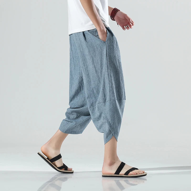 Calça de Linho Wid Leg