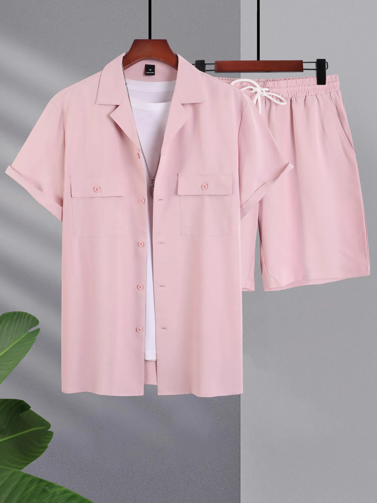 Conjunto Camisa + Short Pink Label