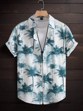 Camisa Masculina Havaiana Tropical Élan