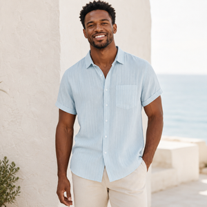 Camisa Havaiana de Linho Light's