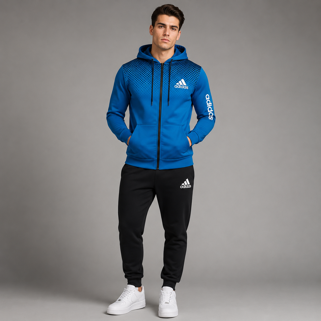 Conjunto Moletom ADidas Valrian
