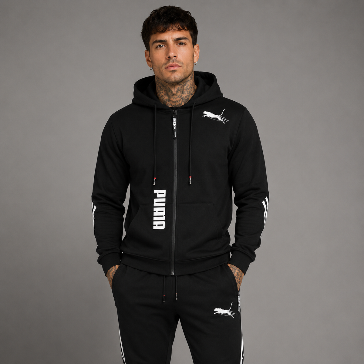 Conjunto Moletom Puma Run