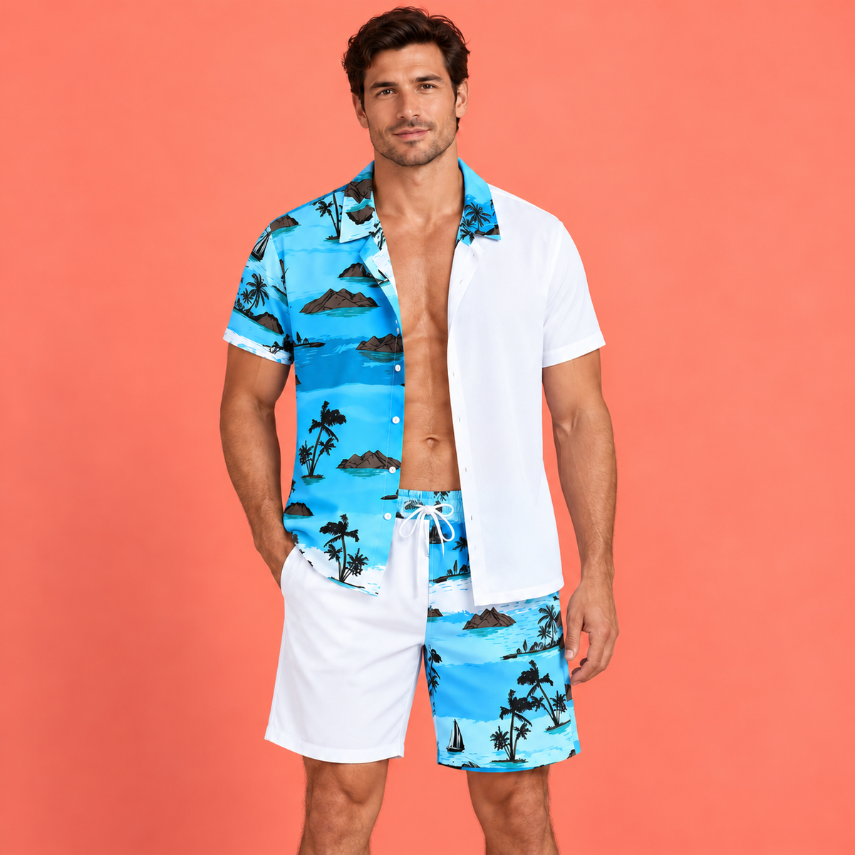Conjunto Masculino Santorini Escape