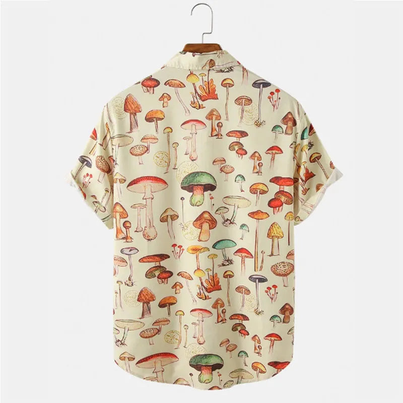 Camisa Havaiana The Mushrooms'