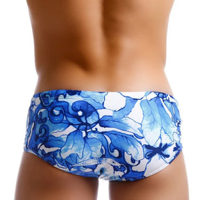 Sunga Blue Flower 3D