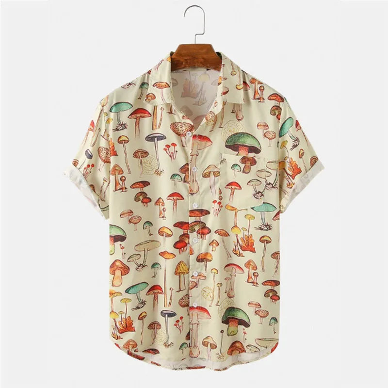 Camisa Havaiana The Mushrooms'