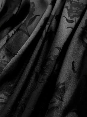 Camisa Havaiana Black Flower