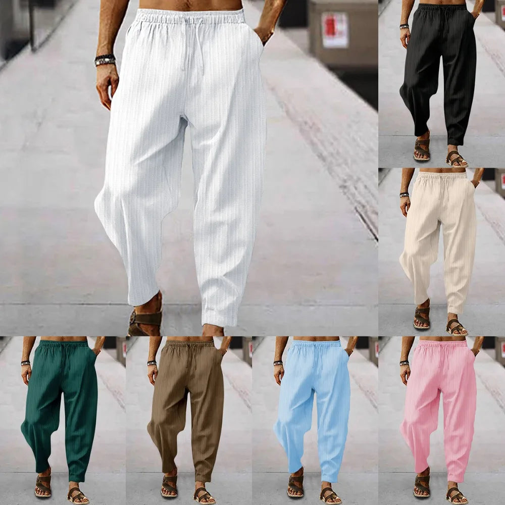Calça de Linho Korean