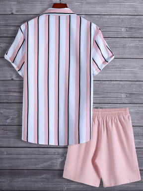Conjunto Camisa + Short Pink List3D