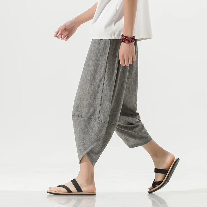 Calça de Linho Wid Leg