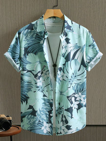 Camisa Masculina Havaiana Riviera Bloom