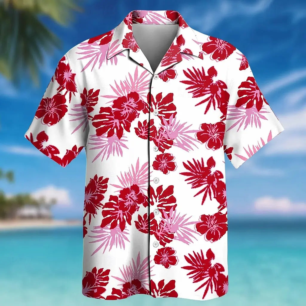 Camisa Masculina Havaiana Saint Barth