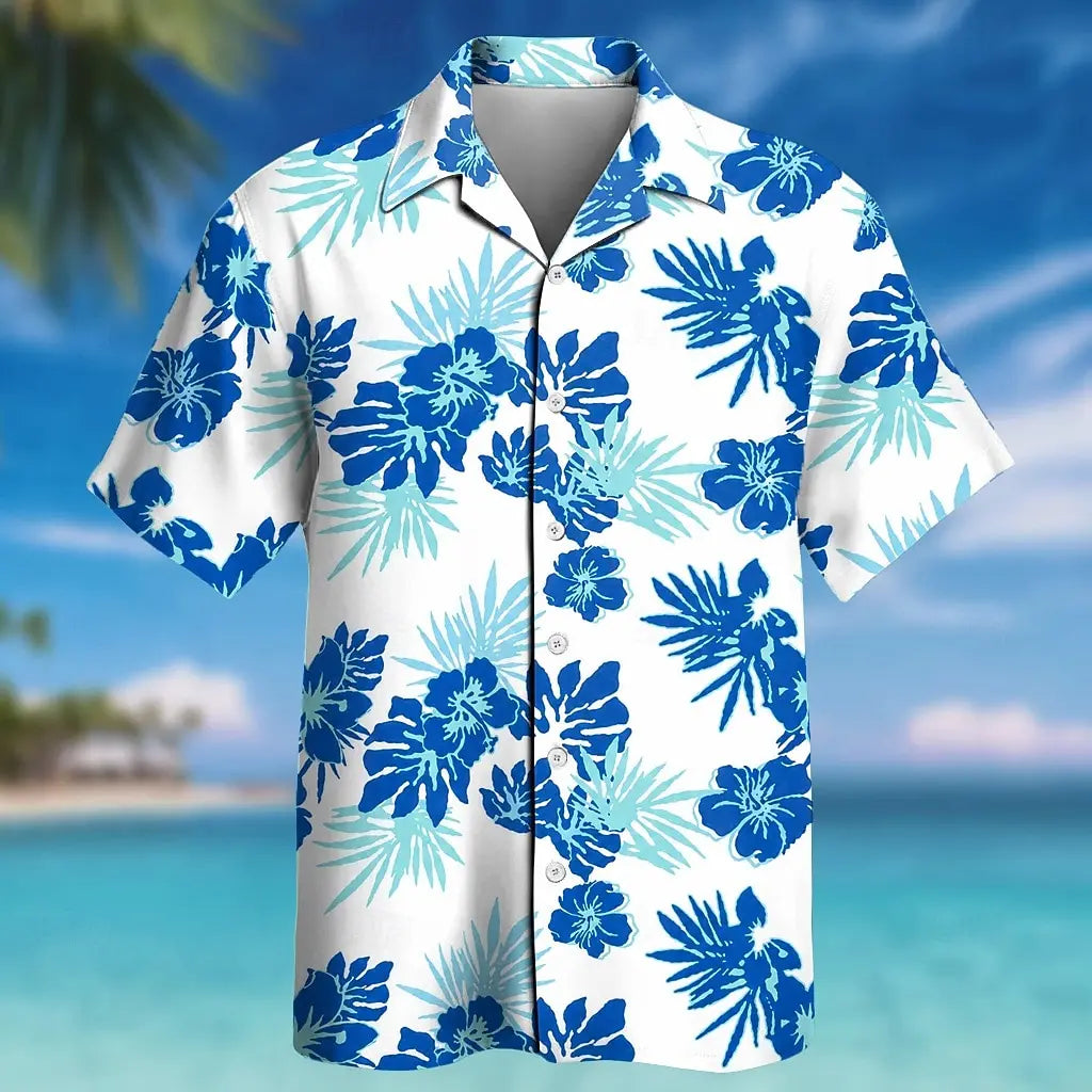 Camisa Masculina Havaiana Saint Barth
