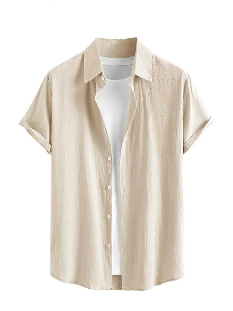 Camisa Havaiana de Linho Light's