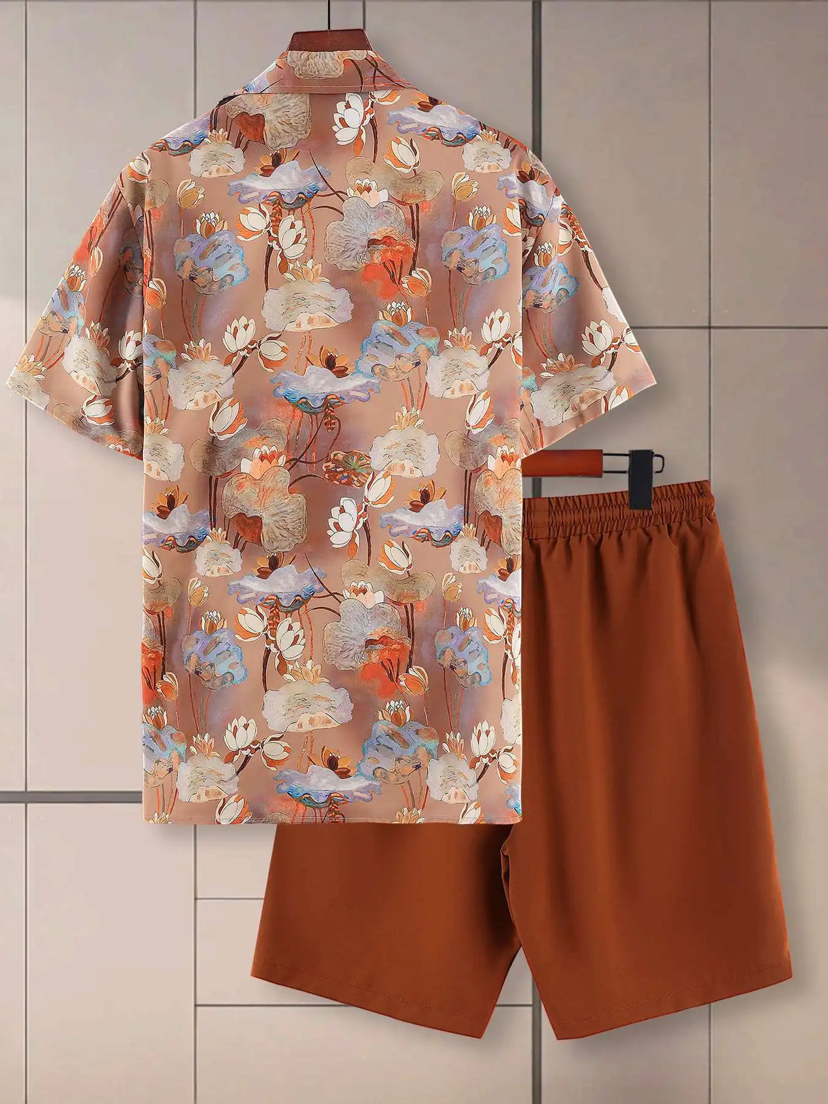 Conjunto Camisa + Short The Brown Flower