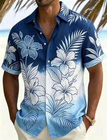 Camisa Masculina Havaiana Costa Aurea