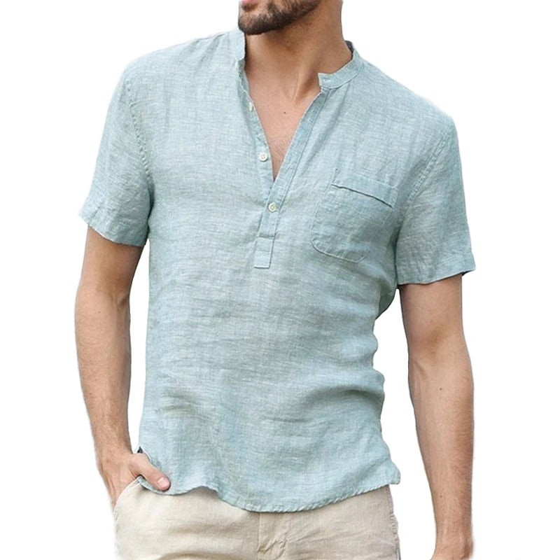 Camisa casual de Linho BeMore