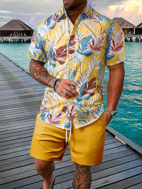 Camisa Masculina Havaiana Soleil Riviera