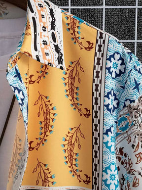 Camisa Havaiana Geometric'