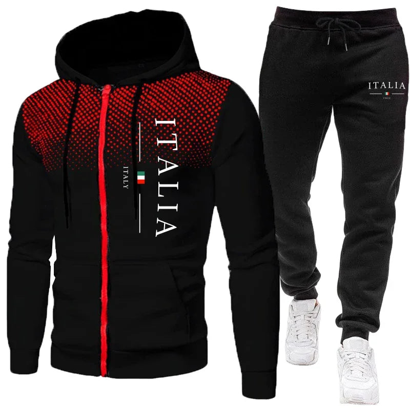 Conjunto Moletom Itália Bleu