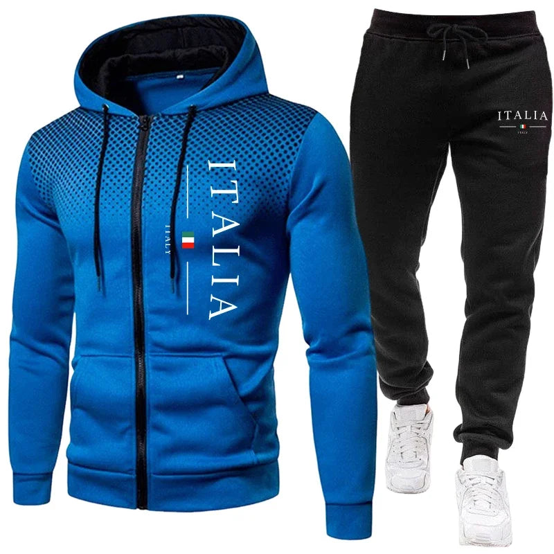 Conjunto Moletom Itália Bleu