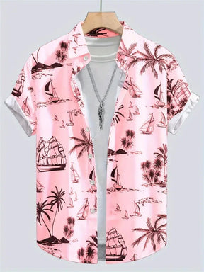 Camisa Masculina Havaiana Isla Voyage