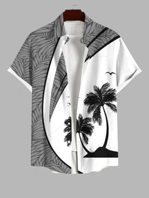 Camisa Masculina Havaiana Palmaire