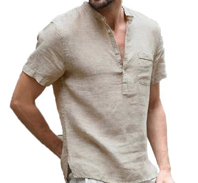 Camisa casual de Linho BeMore