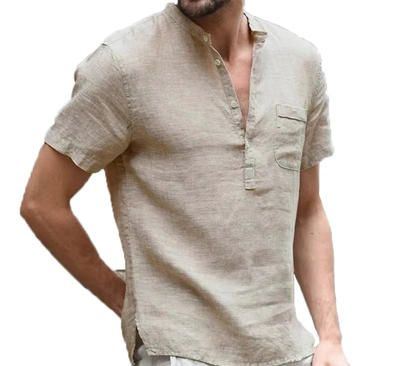 Camisa casual de Linho BeMore