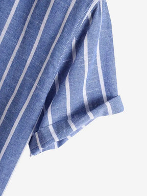 Camisa Havaiana Blue Listed