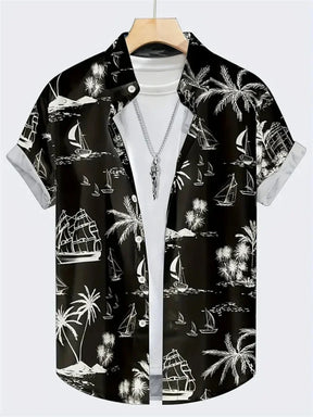 Camisa Masculina Havaiana Isla Voyage