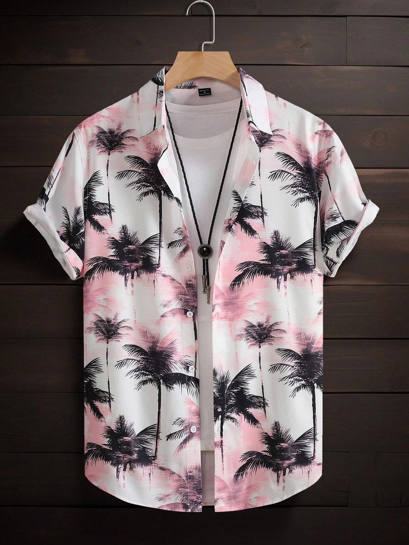 Camisa Masculina Havaiana Tropical Élan