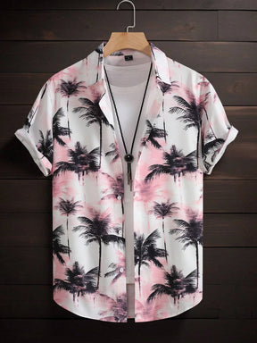 Camisa Masculina Havaiana Tropical Élan
