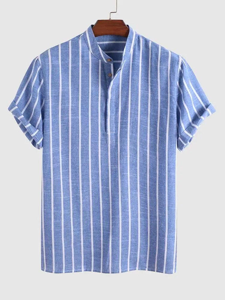Camisa Havaiana Blue Listed