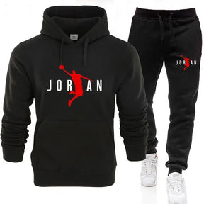 Conjunto Moletom Jordan Noir